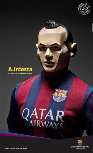 FCBarcelona Art Edition2014/15 - Iniesta