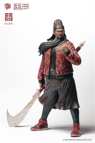 《關 Guan -赤色Red 》ceramics version