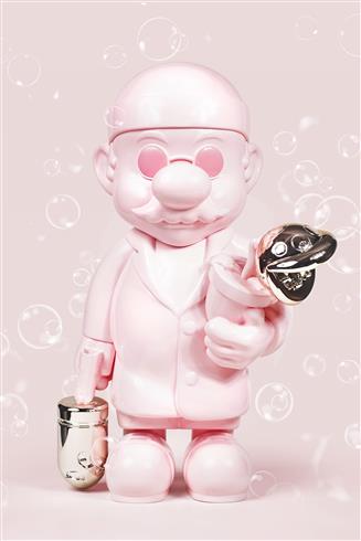 SUPER PROFESSIONAL XL BUBBLE PINK